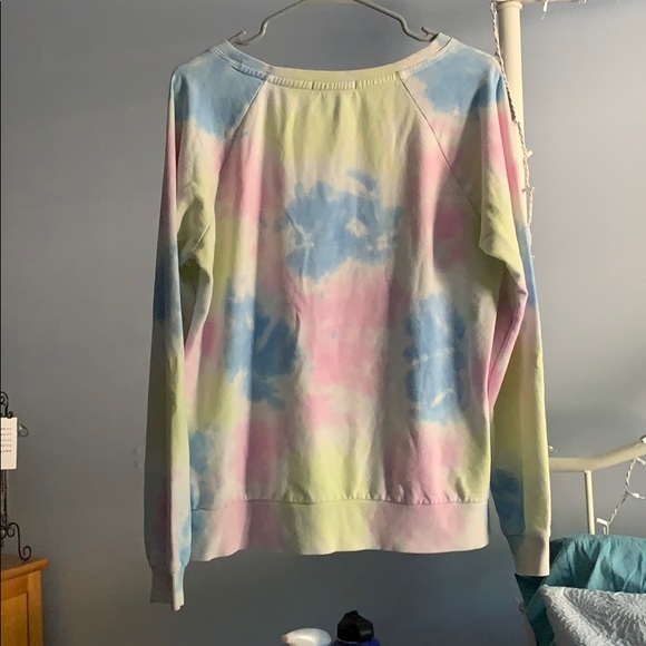 Forever 21 Pastel Tie Dye Sweater - Picture 2 of 5